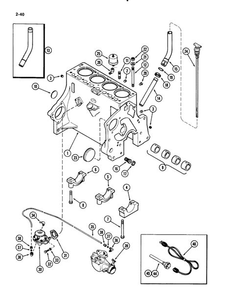 ignition wire set 1835b case skid steer 1983 gas engine|case 1835b parts diagram.